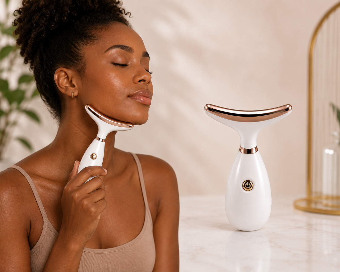 Massageador facial